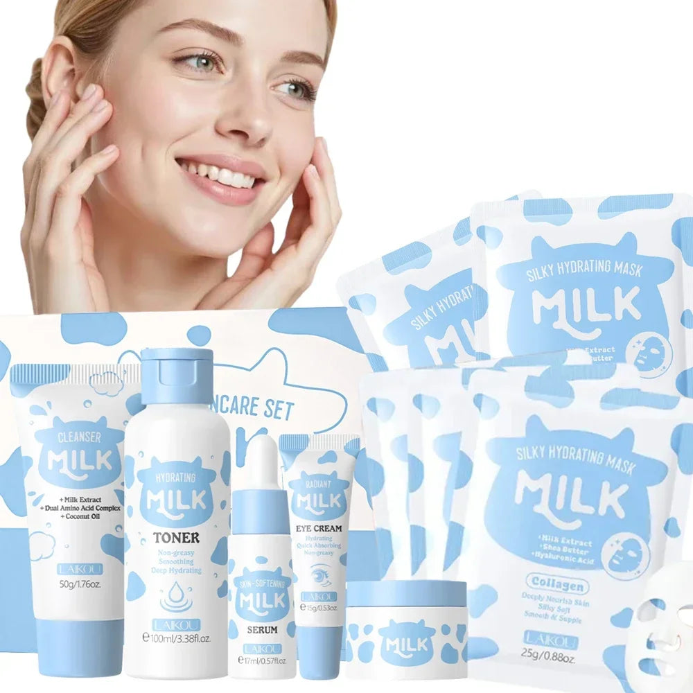 Caliente Milk Skin Care Set – Coffret Soin Visage Complet