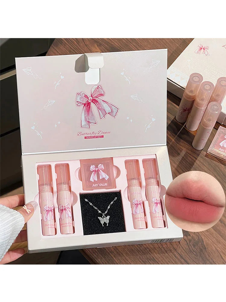 Caliente Velvet Lipstick Set – Coffret Rouge à Lèvres Mat